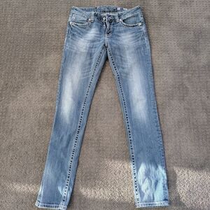 Miss Me Light Blue Skinny Jeans